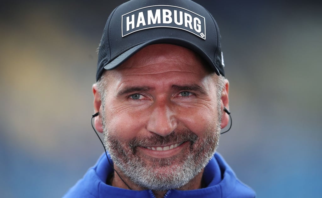 Hamburgs Trainer Tim Walter.