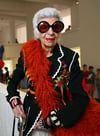 Die US-Designerin und Mode-Ikone Iris Apfel wird 100.