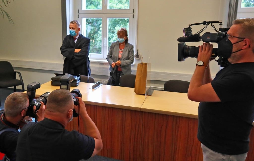 Großer Medienandrang beim Prozessauftakt in Quedlinburg.