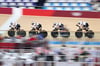 Der Bahnrad-Vierer der Frauen fuhr in Tokio erneut Weltrekord.