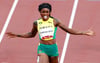 Holte sich nach der Goldmedaille über 100 Meter auch Gold über die doppelte Distanz: Elaine Thompson-Herah.
