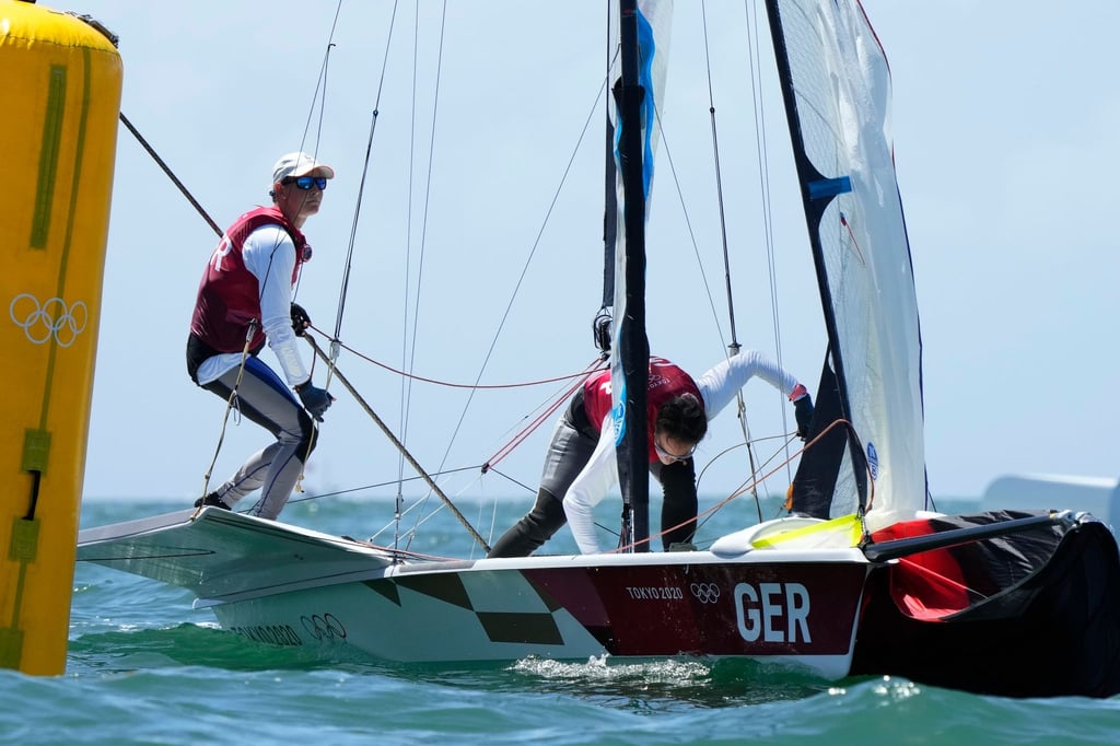 Tina Lutz und Susann Beucke segelten in der 49er FX zu Olympia-Silber.