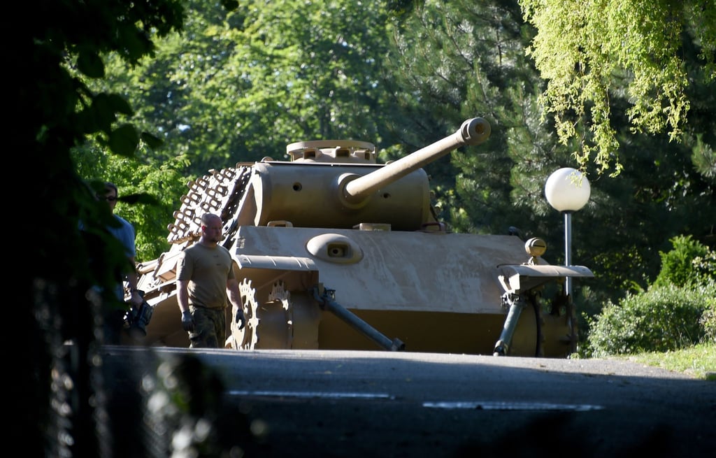 Der 84 Jahre alte Eigentümer dieses Panzers ist zu einer Bewährungstrafe verurteilt worden (Archivbild von 2015).