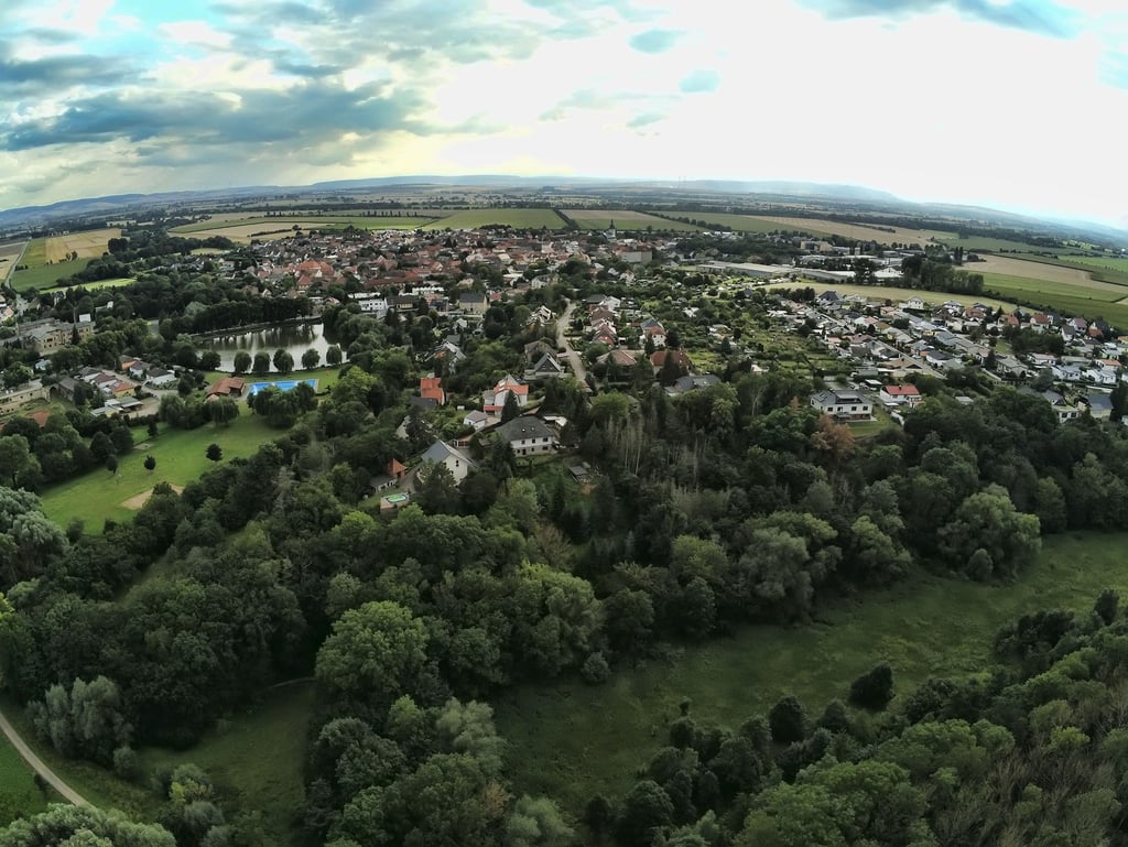 Allstedt aus der Vogelperspektive