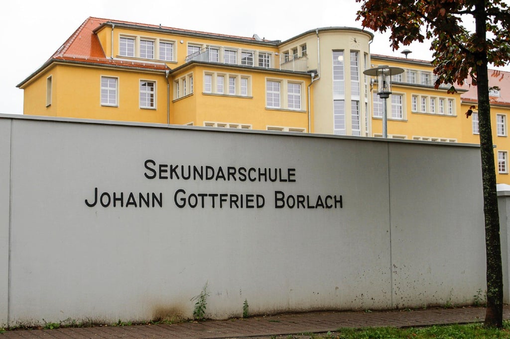 Die Borlachschule in Bad Dürrenberg - Archivbild