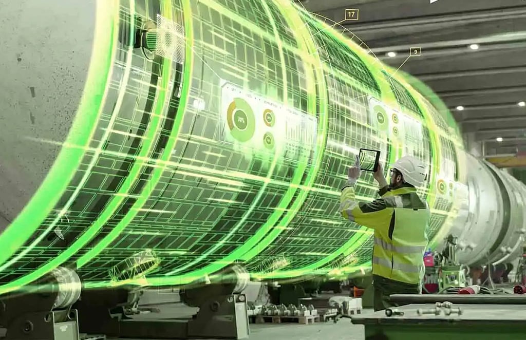 Augmented Reality (AR) kann auch in der Industrie helfen. Mitarbeiter bekommen Anweisungen per 3D etwa an einem Tablet eingeblendet. Fehler lassen sich auf diese Weise reduzieren. Die Technik des Magdeburger Startups 3DQR kann auch bei der Planung hilfreich sein: Industrieanlagen können virtuell platziert, Räume vermessen werden.