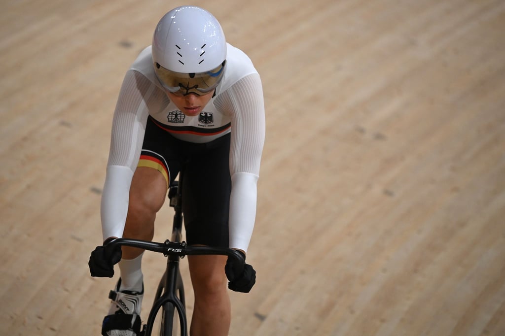 Droht das Aus im Keirin: Emma Hinze.