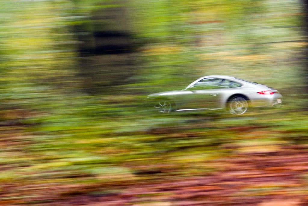 Laut dem Maklerportal "Check24" haben Porsche-Fahrer am häufigsten Punkte in Flensburg.
