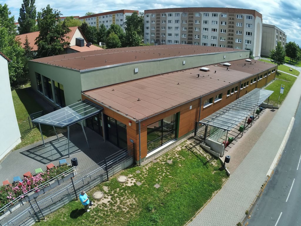 Die Turnhalle des Schollgymnasiums in Sangerhausen