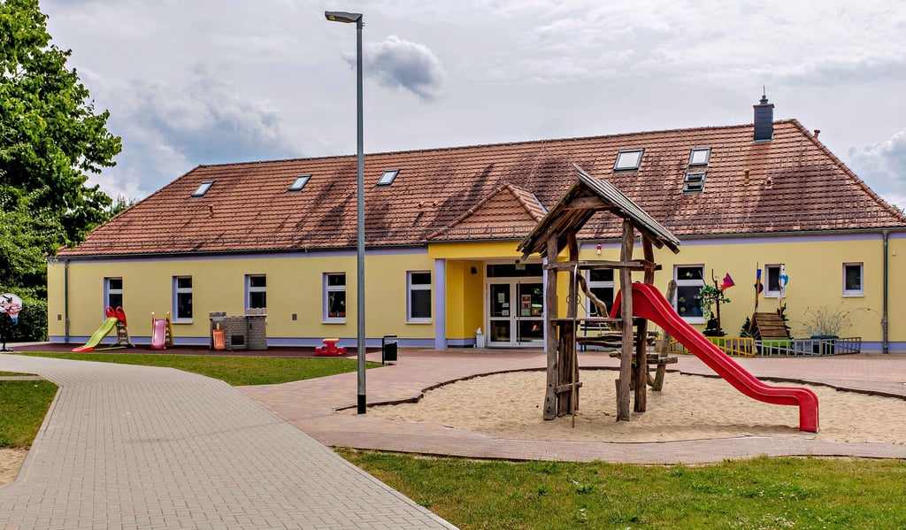 Die Kita „Sonnenschein“ in Coswig befindet sich seit Januar 2021 in kommunaler Hoheit. Sie ist umfassend saniert worden.