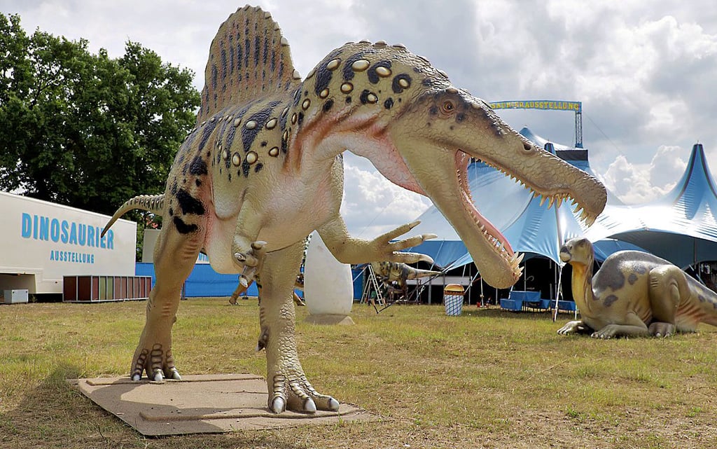 Die Dino-Schau wird ab diesem Donnerstag gezeigt.