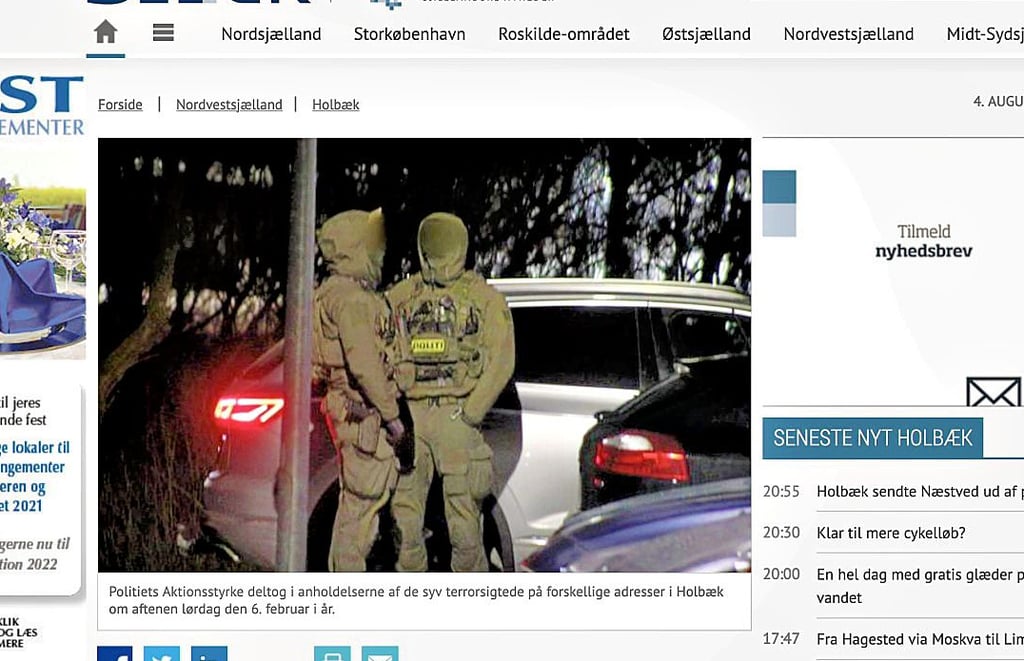 Ein Bild der Onlineausgabe www.sn.dk