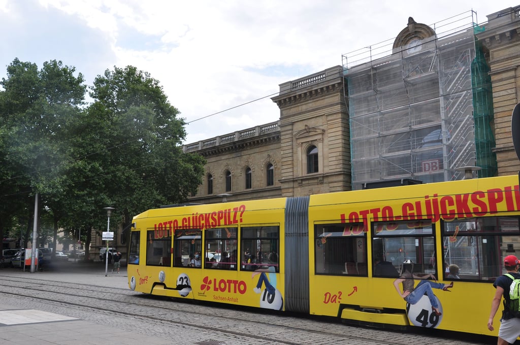 Kein Glück haben wird, wer zwischen dem 16. August und einschließlich dem 1. September 2021 mit der Straßenbahn zum Magdeburger Hauptbahnhof möchte.