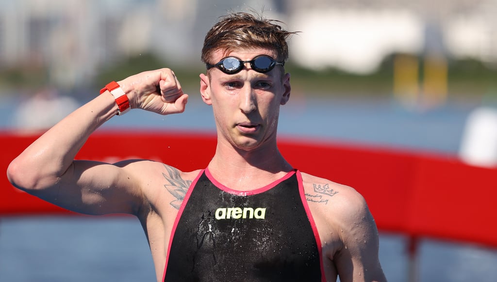 Ganz stark: Florian Wellbrock ist Olympiasieger.