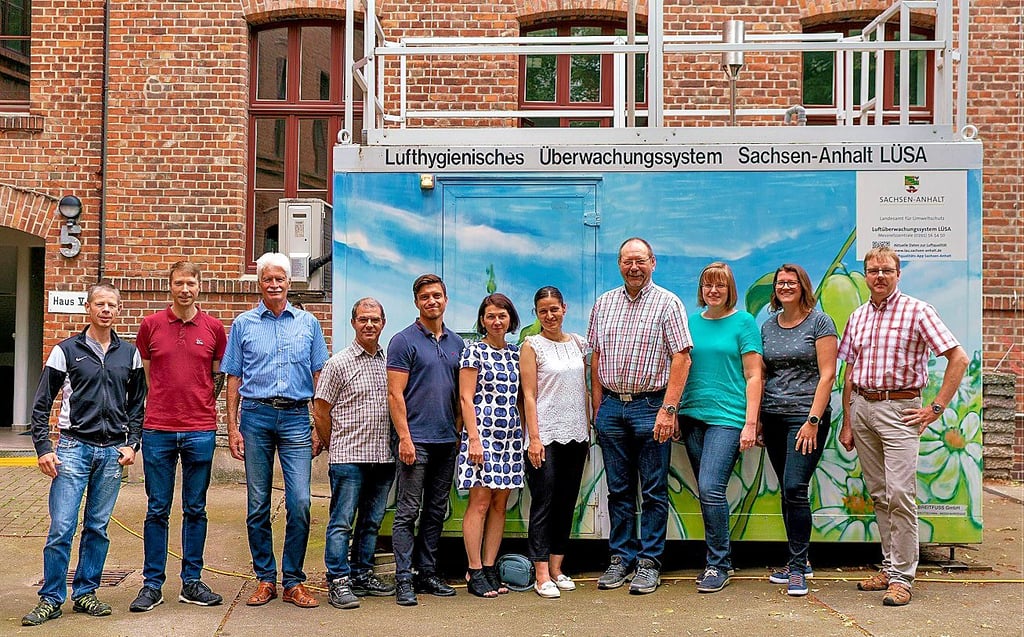 Die Übergabe der Station an die Vertreter aus Moldawien fand schon statt. Im Oktober soll der Container dorthin gebracht werden.