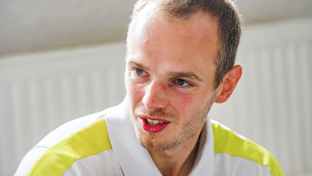 Andy Henneberg, Mitarbeiter im Gesundheitszentrum Aschersleben, läuft am Sonnabend zum siebenten Mal den Supermarathon von Stiege nach Quedlinburg.