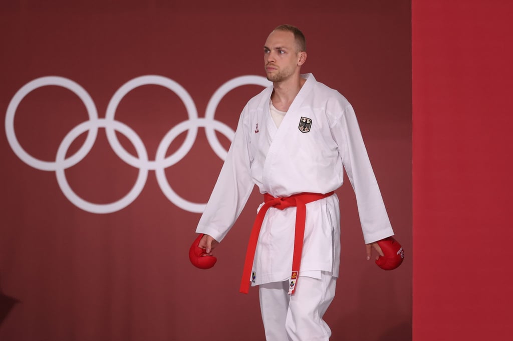 Kam in Tokio nicht über die Vorrunde hinaus: Karateka Noah Bitsch.