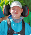 Nils Knepper sitzt seit seiner Einschulung im Rollstuhl. 
