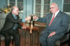 Der damalige Bundeskanzler Helmut Kohl (CDU) in der Sendung "Boulevard Bio".