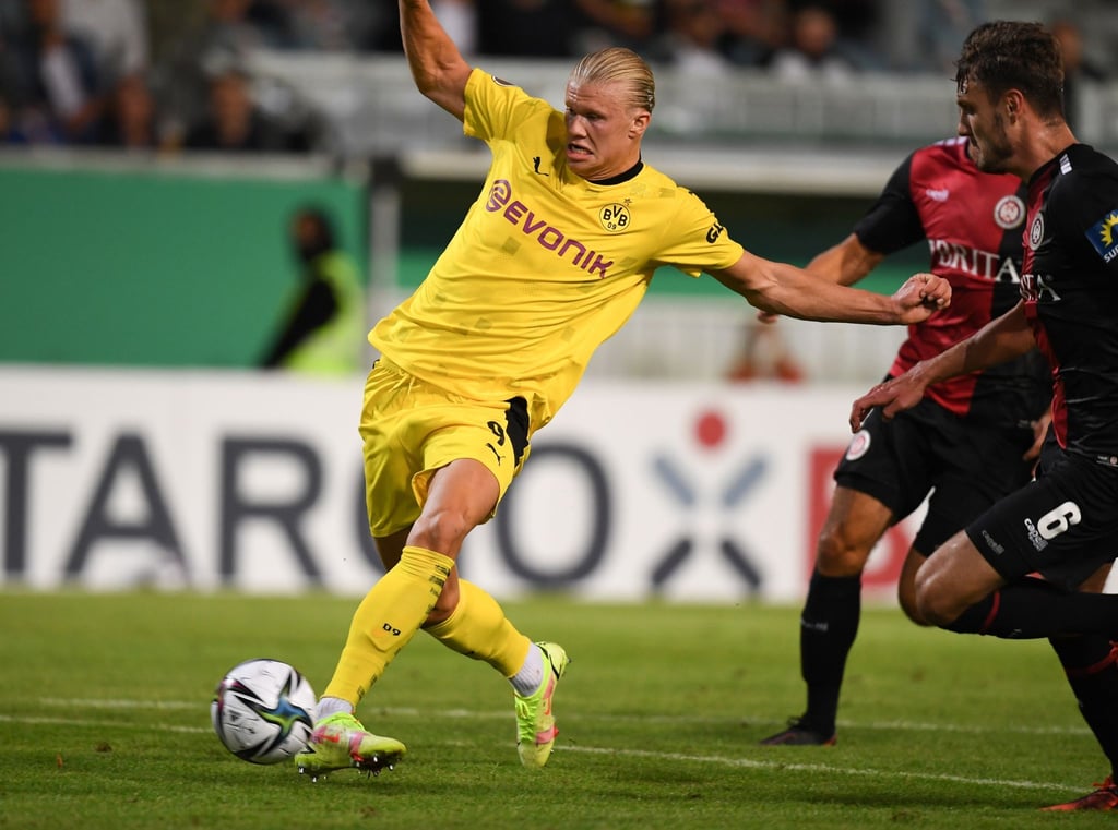Besiegelte den BVB-Sieg im Pokal quasi alleine: Erling Haaland.