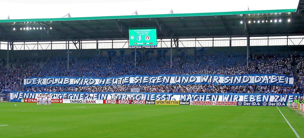 ?Block U? präsentierte vor dem Spiel eine Choreo. Gegen die drei Tore von St. Pauli wären vier des FCM die richtige Antwort gewesen ? doch die gelangen trotz der Fülle an Chancen nicht.