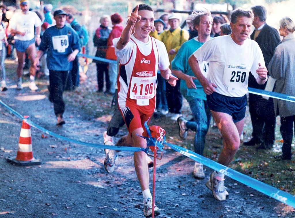 Steven Lambeck gewann 1997 den Brocken-Marathon beim Harz-Gebirgslauf in Wernigerode.