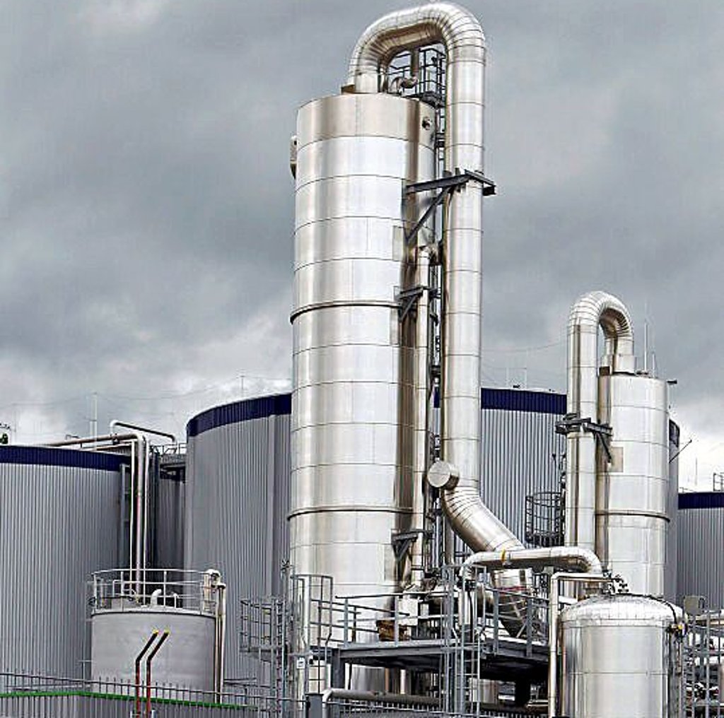 Die Biogas-Anlage in Zörbig