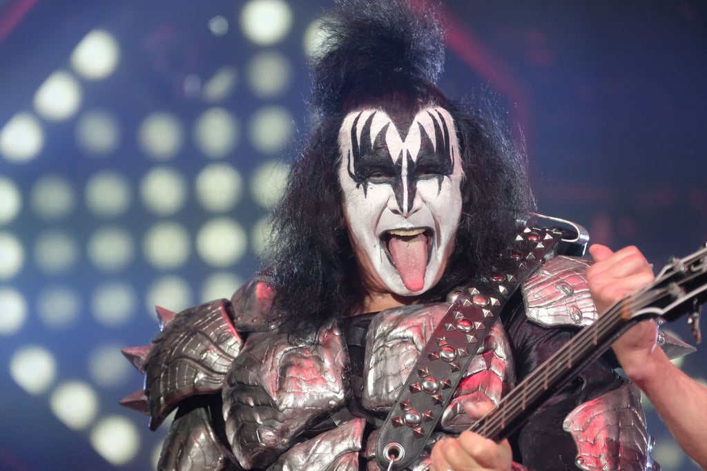 Gene Simmons beim Auftaktkonzert der Deutschland-Tour 2019. Der Bassist von Kiss ist positiv auf Corona getestet worden.