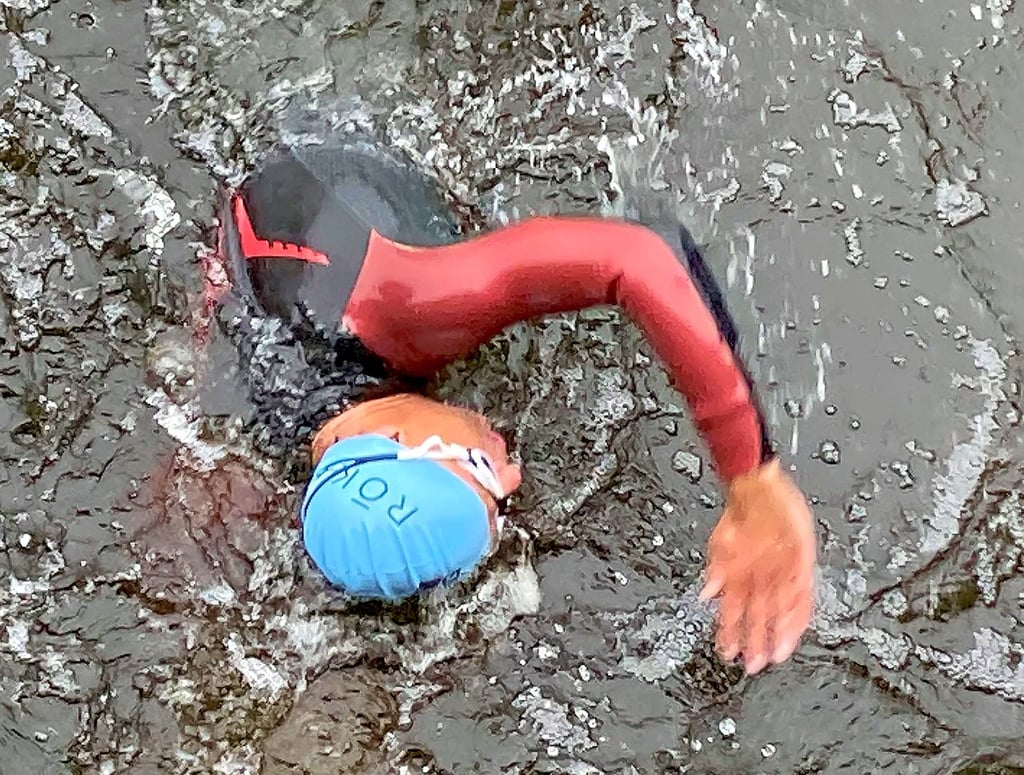 Jan-Mark Waletzki beim Schwimmen.