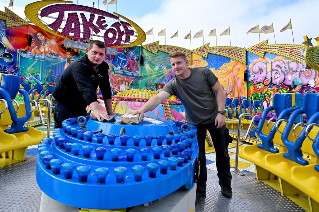 2020 luden die Magdeburger Schausteller erstmals zum „Elbe-Funpark“.