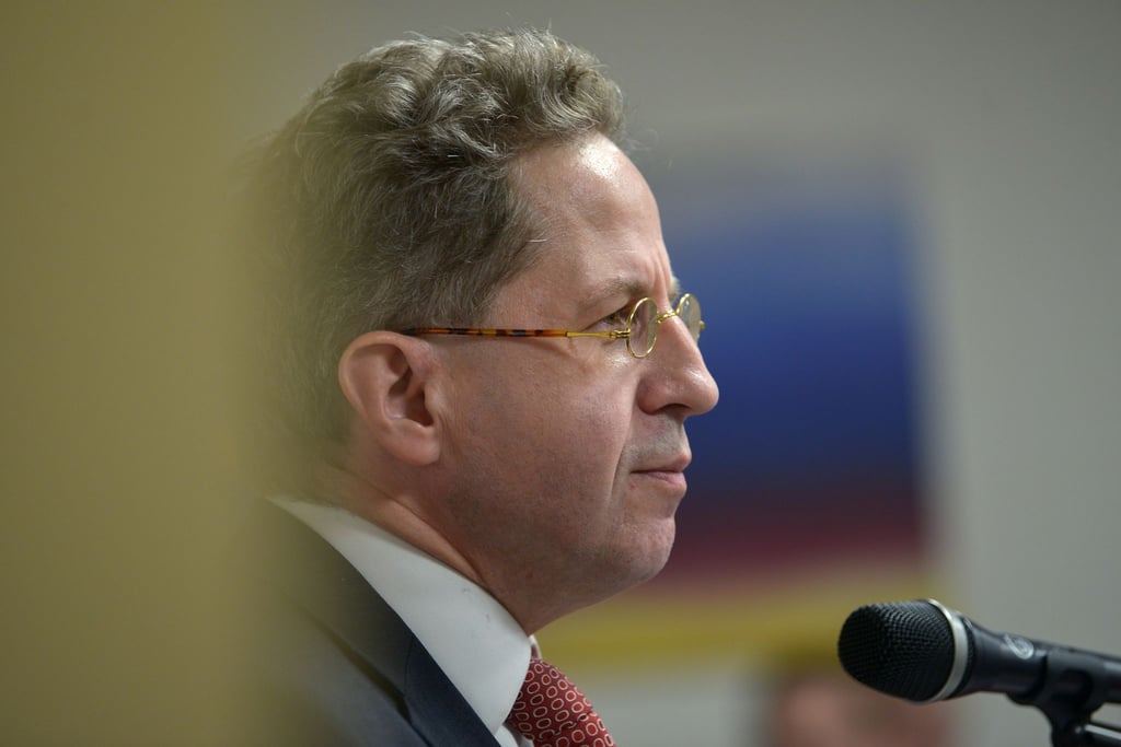 Hans-Georg Maaßen (CDU) spricht.