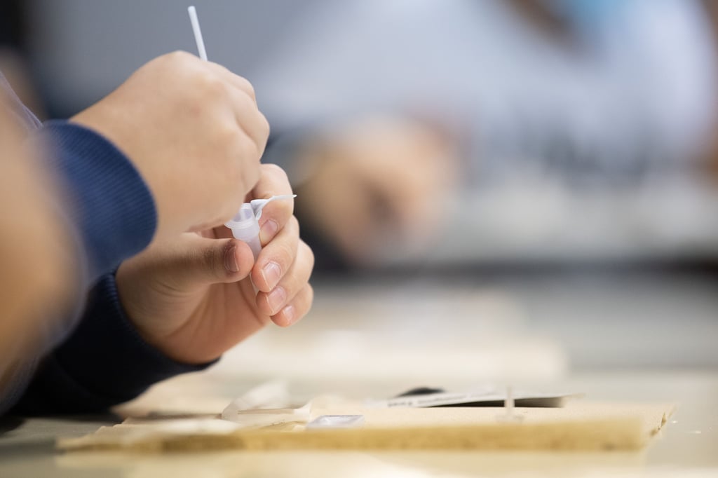 Corona-Test in der Schule