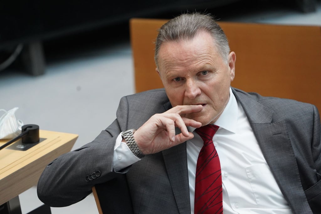 Georg Pazderski, Vorsitzender der Berliner AfD-Fraktion, im Berliner Abgeordnetenhauses.