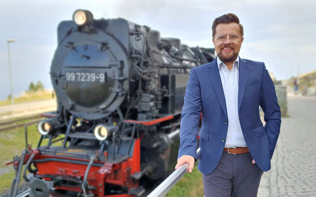Will mit Volldampf voraus: SPD-Direktkandidat Maik Berger.
