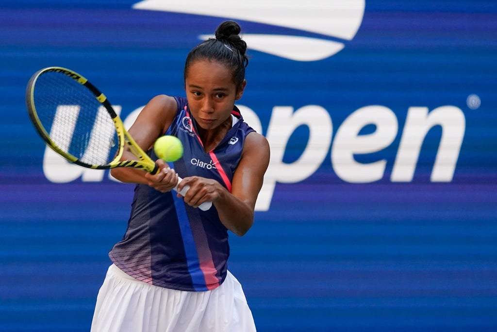 Leylah Fernandez gewann in New York gegen die Ukrainerin Jelina Switolina.