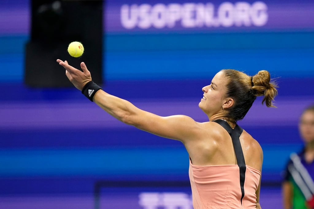 Die Griechin Maria Sakkari gewann gegen die Favoritin Karolina Pliskova aus Tschechien.