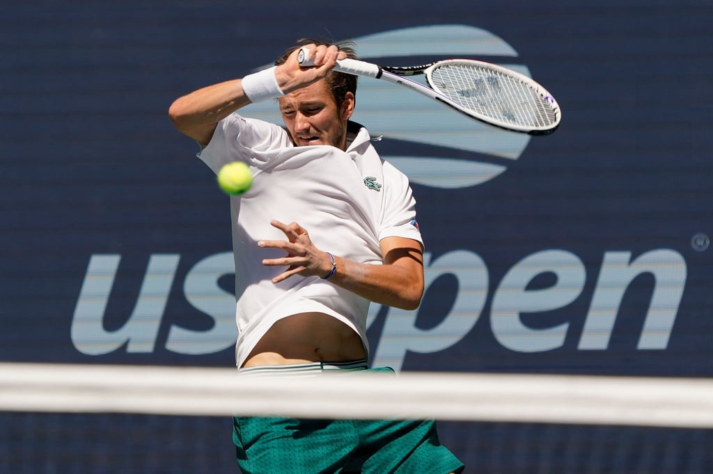 Steht bei den US Open im Halbfinale: Daniil Medwedew.