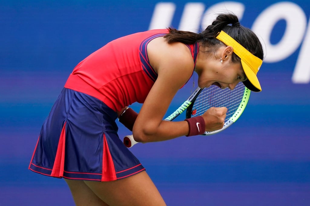 Emma Raducanu hat bei den US Open das Halbfinale erreicht.