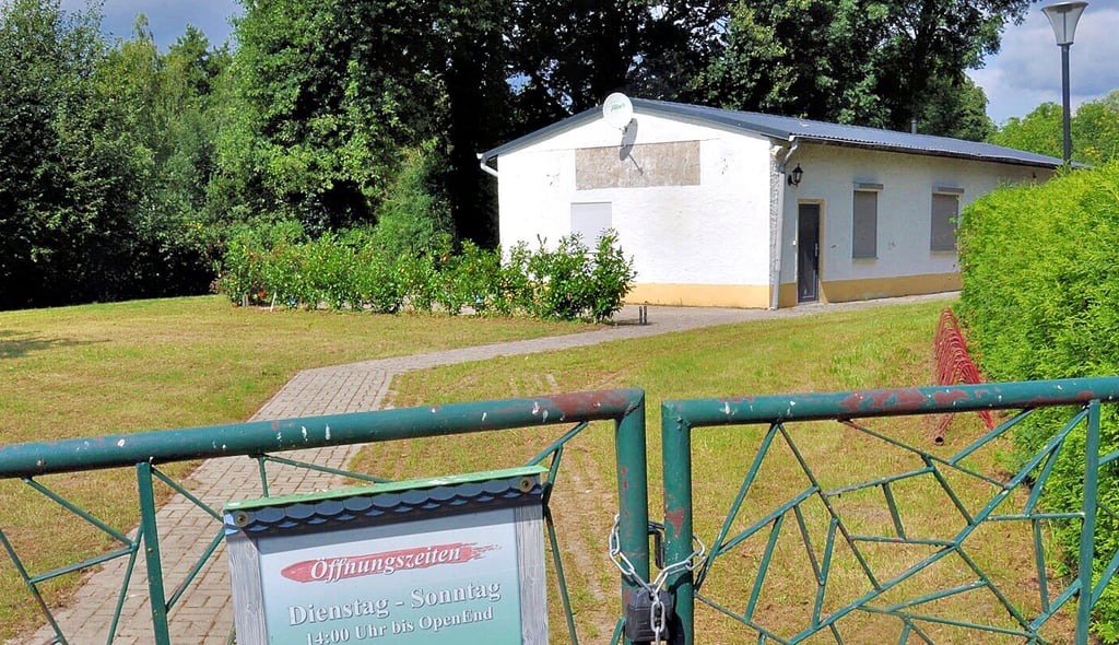 Blick auf das Biesecafé. Für das frühere Ausflugslokal ist eine Nutzung als Vereinshaus im Gespräch.