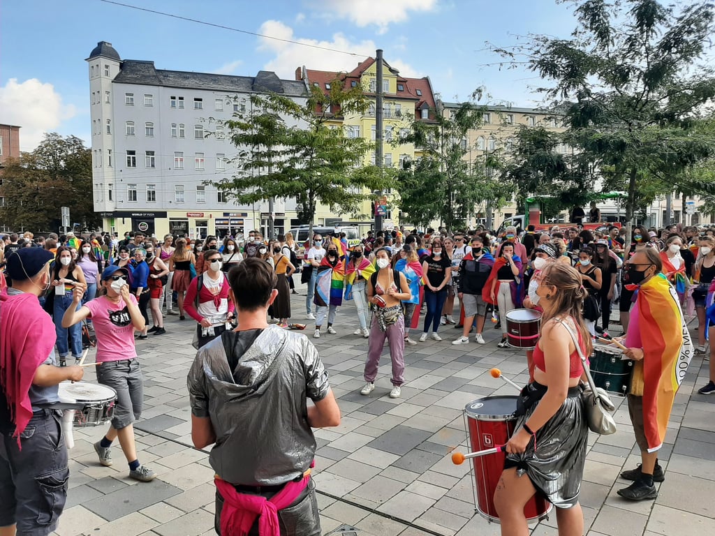 Christopher Street Day in Halle