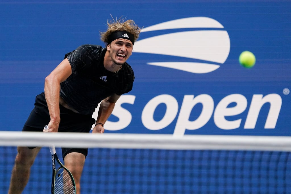 Alexander Zverev in Aktion.