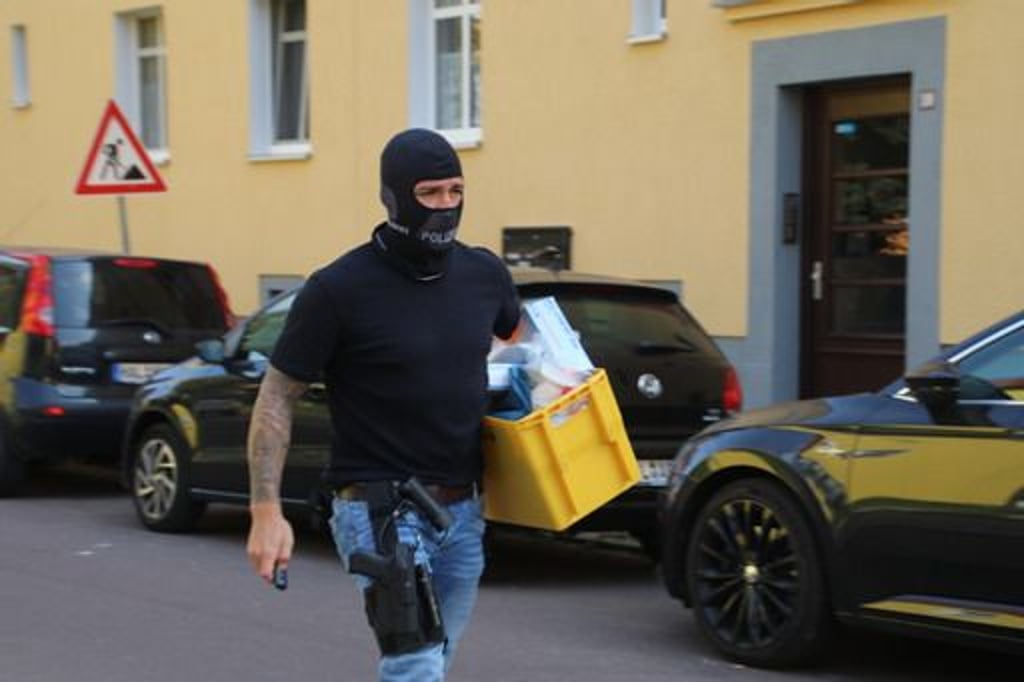 Razzia in Halle