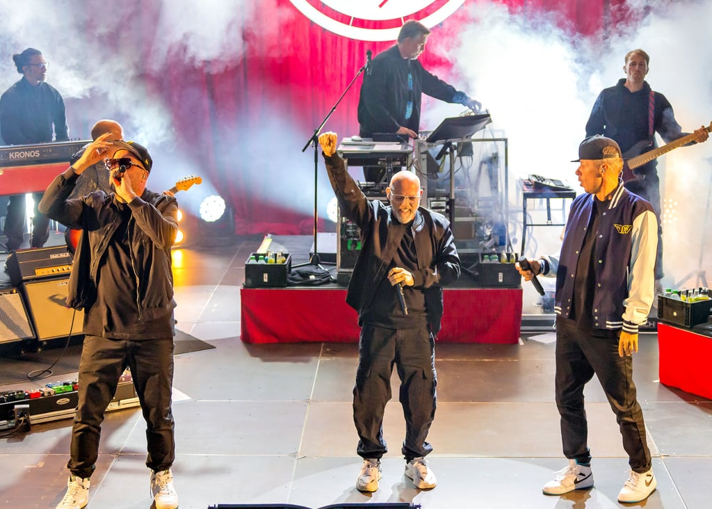 Zelebrieren seit mehr als 30 Jahren deutschen Sprechgesang: Die Fanta 4 im Bergtheater Thale.