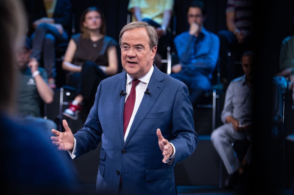 Armin Laschet (CDU) will Kanzler werden.