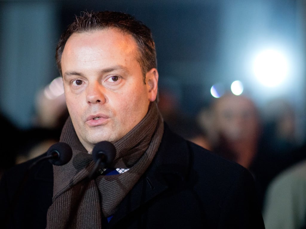 Hamelns Oberbürgermeister Claudio Griese spricht.