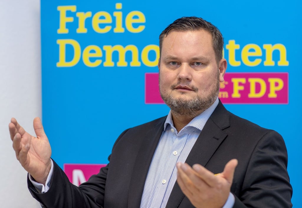 René Domke, Landesparteivorsitzender der FDP in Mecklenburg-Vorpommern.