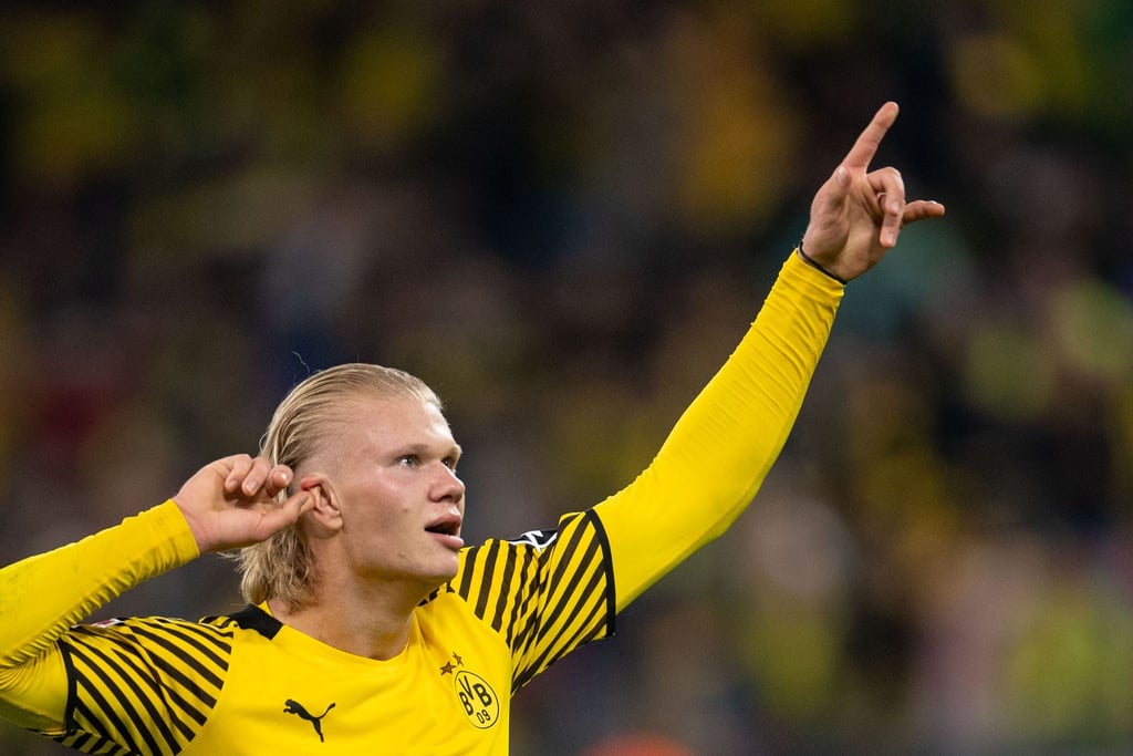 Der BVB setzt auf Superstürmer Erling Haaland.