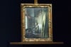 Das teilrestaurierte Gemälde „Brieflesendes Mädchen am offenen Fenster“ von Johannes Vermeer im Mai 2019 in der Gemäldegalerie Alte Meister.