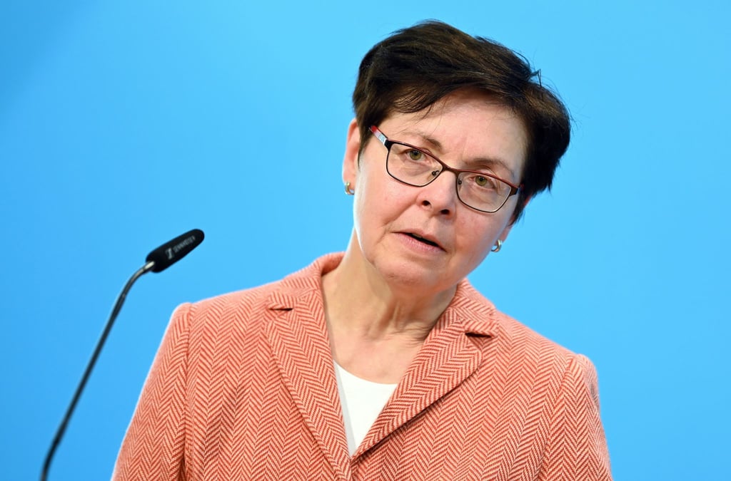 Thüringens Finanzministerin Heike Taubert in Ettersburg.