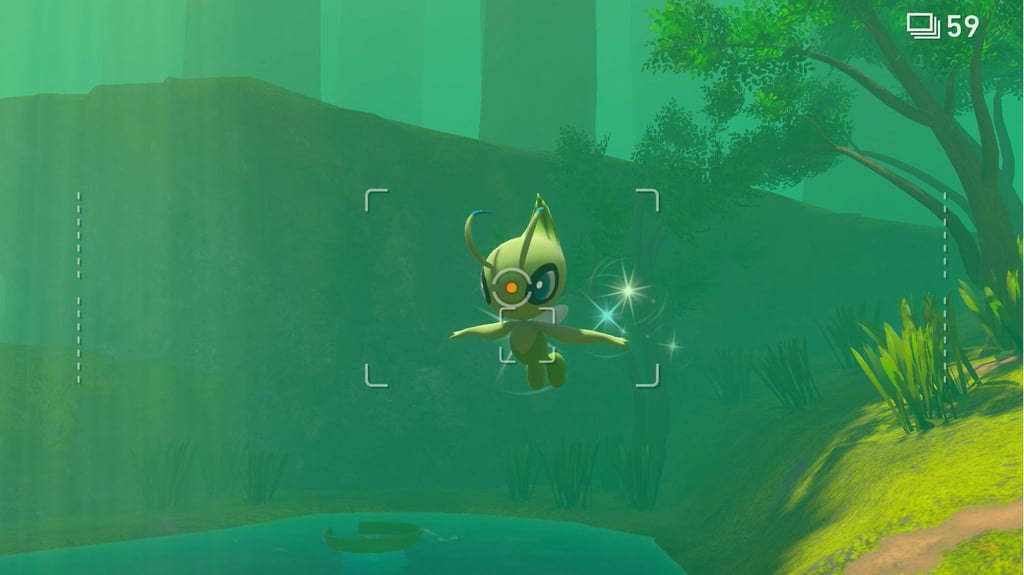 Noch nicht ganz im goldenen Schnitt, aber schon ein gutes Bild von diesem Pokémon.